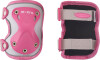Micro - Knæ- Og Albuebeskyttere - Reflective Pink M