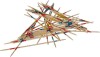 Mikado - Ca 19 Cm - I Trææske