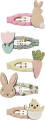 Mimi Lula - 5 Hårspænder - Mini Bunny And Chic Easter