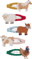 Mimi Lula - 5 Hårspænder - Mini Fun Farm