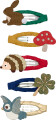 Mimi Lula - 5 Hårspænder - Mini Woodland Pals