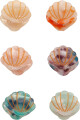 Mimi Lula - 6 Hårklemmer - Mini Shell Sealife