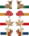 Mimi Lula - 8 Hårclips - Fawn And Friends