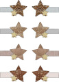 Mimi Lula - 8 Hårclips Til Børn - Mini Starry Shimmer