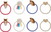 Mimi Lula - 8 Hårelastikker - Show Pony