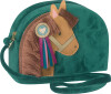Skuldertaske Til Børn - Green Velvet Pony Pals - Mimi Lula