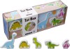 My Little Toy Box - Dinosaur Figurer I Træ - Barbo Toys