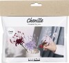 Mini Diy Kit Chenilleblomster - Spider Lily - Soft Rosa - Lys Lilla - Mørk