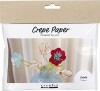 Mini Diy Kit Crepepapir - Crepeblomster - Pastelfarver