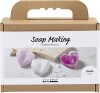 Mini Diy Kit Sæbefremstilling - Hjerte - Pink