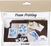 Mini Diy Kit Stempeltryk - Kort Med Motiv - Hvid - Off White - 1Pk