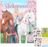 Miss Melody - Stickerworld - Klistermærkebog Til Børn