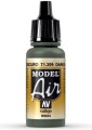 Vallejo - Model Air - Dark Slate Grey Mat - 17 Ml - 71309