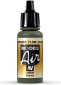 Vallejo - Model Air - Us Dark Green Mat - 17 Ml - 71289