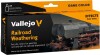 Vallejo - Model Color Maling Sæt - Railroad Weathering - 8X18 Ml