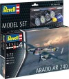 Revell - Arado Ar-240 Fly Byggesæt - 1 72 - Level 4 - 63798