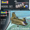 Revell - Ch-47D Chinook Modelhelikopter - 1 144 - Level 4 - 63825