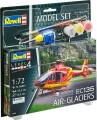 Revell - Ec135 Air-Glaciers Modelhelikopter - 1 72 - Level 4 - 64986