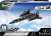 Revell - Lockheed Sr-71 Blackbird Modelfly Byggesæt - 1 110 - 63652