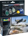 Revell - Messerschmitt Bf 109 E Og Junkers Ju 87B - 1 144 - Level 4 - 63770