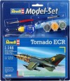 Revell - Tornado Ecr Fly Byggesæt Inkl Maling - 1 144 - 64048