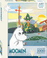 Mumi Puslespil - 1000 Brikker - Moomin Art Puzzle - Barbo Toys