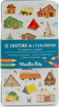 Moulin Roty - Farveblyanter 12 Stk - L Explorateur