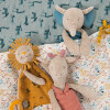 Moulin Roty - Nusseklud Med Sutteholder - Løve
