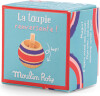 Moulin Roty - Snurretop I Træ - Rød