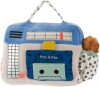 Moulin Roty - Tøjdyr Med Musikoptræk - Radio 22 Cm - Puce Og Pilou
