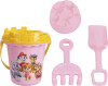 Moxy - Paw Patrol Beach Bucket 5 Pcs - Pink 160025