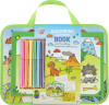 Moxy - Traveltray With Colouring Activity Book - Green