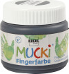 Mucki Fingermaling - Sort - 150 Ml