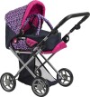 My Baby - 3-I-1 Dukkevogn - Dukke Barnevogn - Lyserød