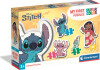 Clementoni - Disney Stitch - My First Shaped Puzzles - Puslespil