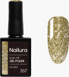 Nailura - Gel Polish 357 - Champagne Bronze Shimmer - 10 Ml
