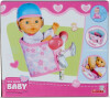 New Born - Baby Dukke Cykelsæde Med Sele - Simba Toys