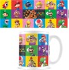 Nintendo - Super Mario 3D Friends Foes White Pod Mug - White