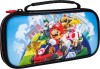 Nintendo Switch Lite - Mario Kart Case Med Håndtag - Sort Blå