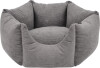 Nordic Paws - Comfyhex Hundeseng - Koksgrå - 75X75X27 Cm