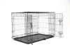 Nordic Paws - Wire Cage Black M 47 X 77 X 55 Cm - 540058529736