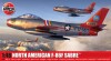 Airfix - North American F-86F Sabre Fly Byggesæt - 1 48 - A08111