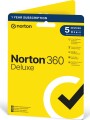 Norton - 360 Deluxe Antivirus Abonnement Til 5 Enheder - 1 År