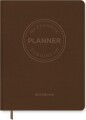 Notesbog - My Favorite Planner - Mørkebrun