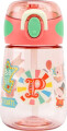 Nuby - Peppa Pig 2-In-1 Bottle - Pink - 400Ml
