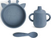 Nuuroo - Elias Silicone Dinner Set 3-Pack - Bering Sea