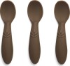 Nuuroo - Skeer I Silikone - 3-Pak - Acorn - Brun
