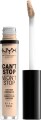 Nyx - Can T Stop Won T Stop Concealer - 04 Light Ivory