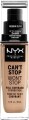 Nyx Professional Makeup - Can T Stop Won T Stop Foundation - Medium Olive