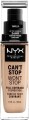 Nyx Professional Makeup - Can T Stop Won T Stop Foundation - Vanilla